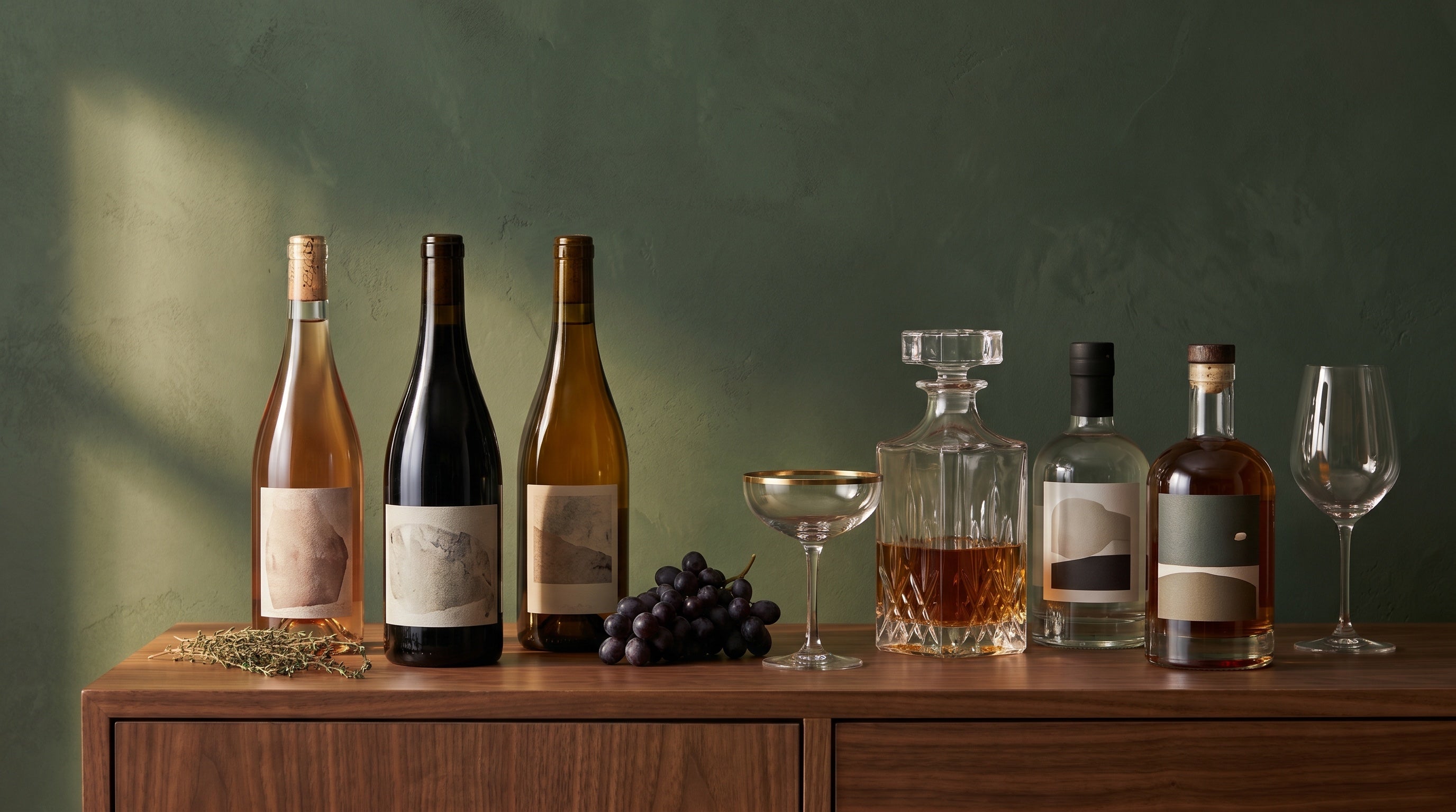 Wine and spirits, curated by CorkTree