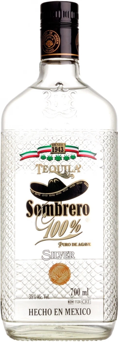 Tequilas del Senor Sombrero Silver Tequila 1.0L