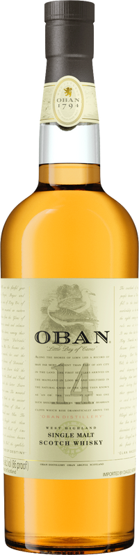 Oban 14 Years Old Single Malt Scotch Whisky 750ml