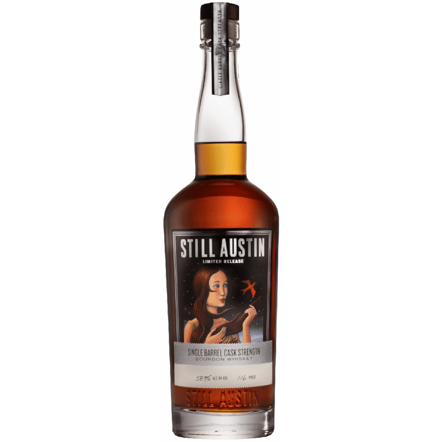 Still Austin Single Barrel Cask Strength Limited Release Bourbon Whiskey 750ml
