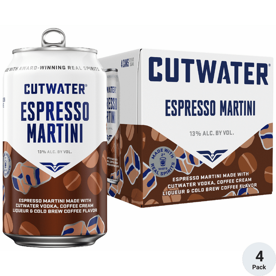 Cutwater Espresso Martini 4pk