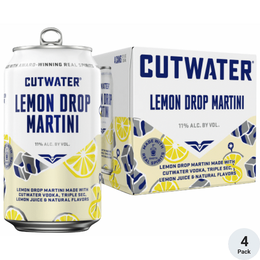 Cutwater Lemon Drop Martini 4pk