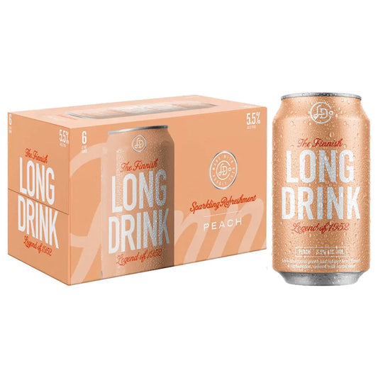 Long Drink Peach Canned Cocktail
