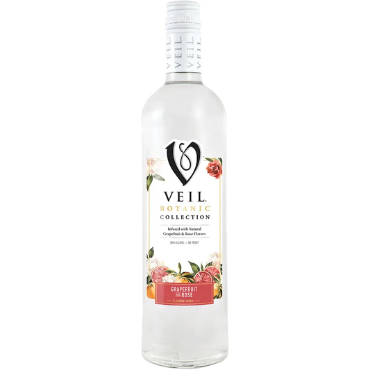 Veil Botanic Grapefruit and Rose Vodka 750ml