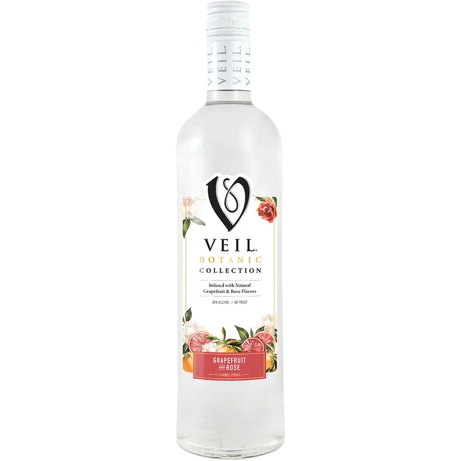 Veil Botanic Grapefruit and Rose Vodka 750ml