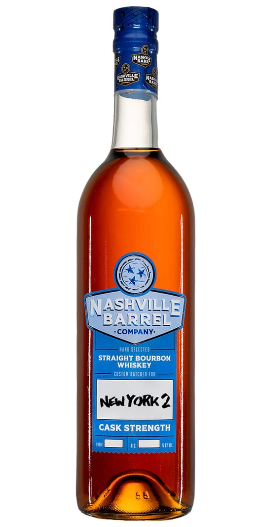 Nashville Barrel Company NY2 Cask Strength Straight Bourbon Whiskey 750ml