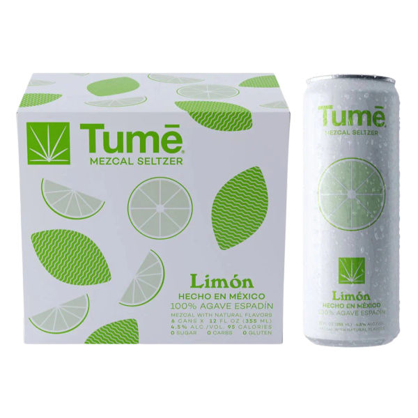 Tume Limón Mezcal Seltzer 6pk