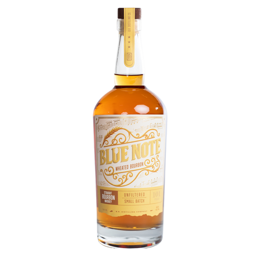 Blue Note Bourbon Unfiltered Wheated Bourbon Whiskey 750ml