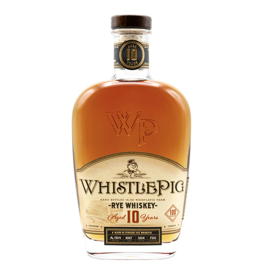 Whistlepig Straight Rye Whiskey 10 Years Old 100 Proof 750ml