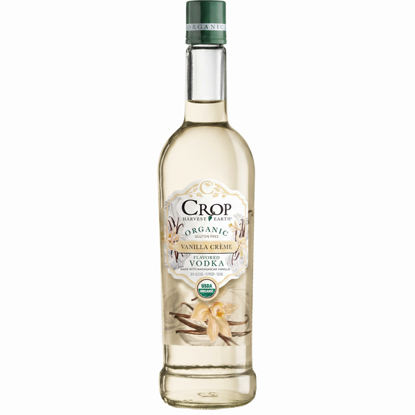 Crop Harvest Organic Vodka Vanilla Crème Flavored Vodka 1.0 L