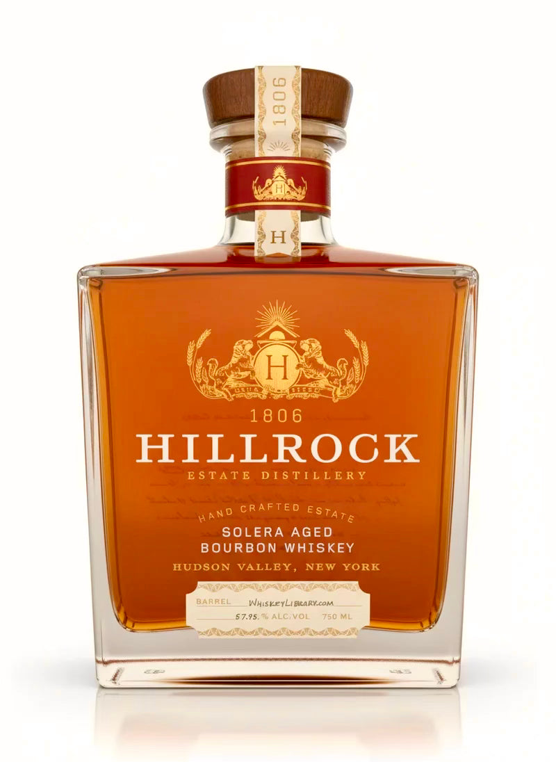 Hillrock Solera Aged Triple Cask Cask Strength 115.9 Proof Whiskey Library Barrel Pick 750ml