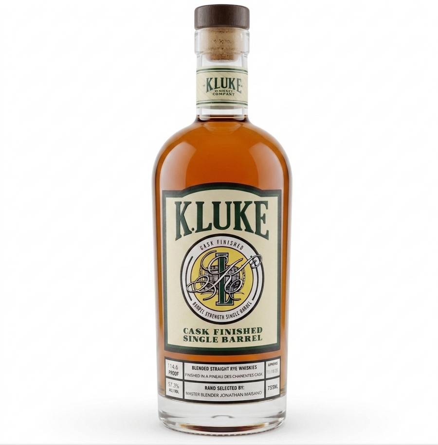 K.LUKE Single Barrel Rye Finished in Pineau Des Charentes Cask 750ml