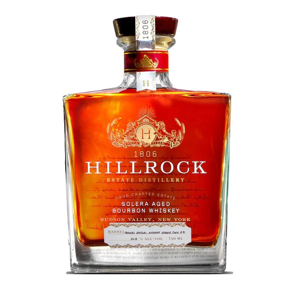 Hillrock Solera Aged Bourbon Homer Cask Pinot Noir Cask 112.3 Proof 750ml