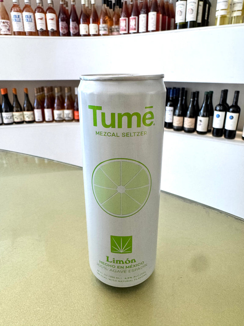 Tume Limón Mezcal Seltzer Limón 12oz can