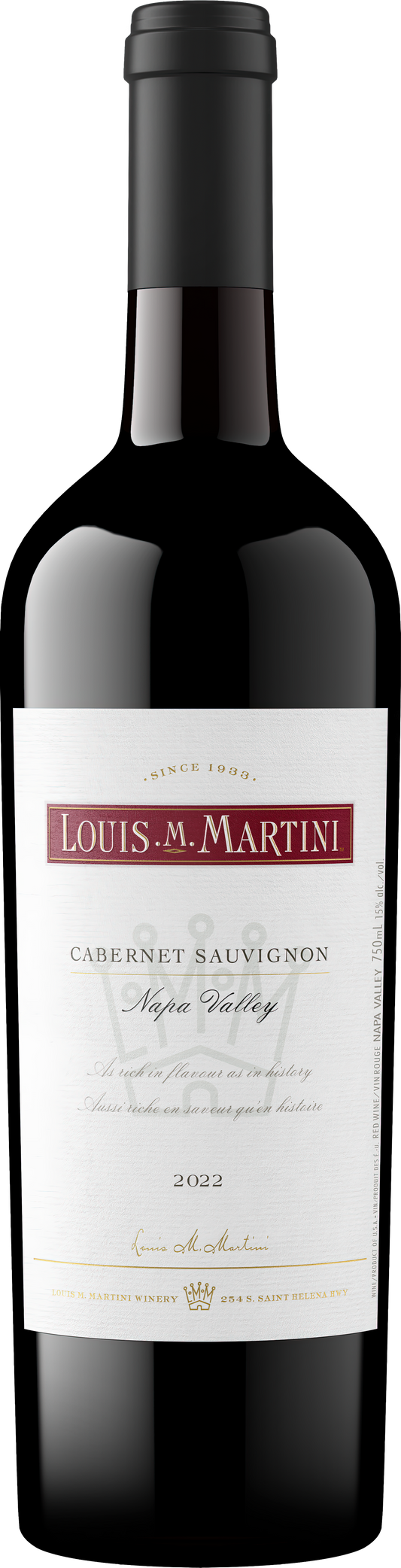 Louis Martini Napa Valley Cabernet Sauvignon 750ml
