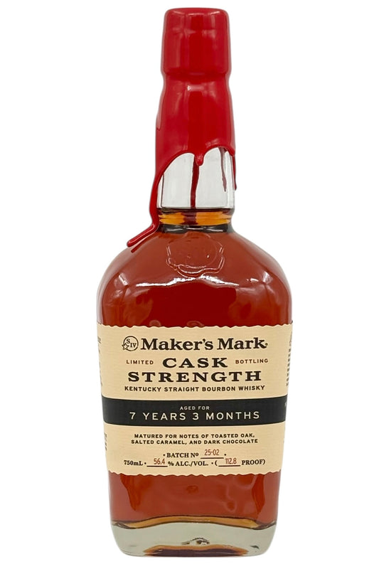 Maker's Mark 7 Years Old Cask Strength Kentucky Straight Bourbon Whiskey 750ml