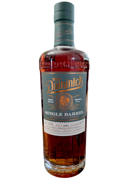 Old Dominick Distillery Single Barrel Straight Wheat Bourbon 750ml
