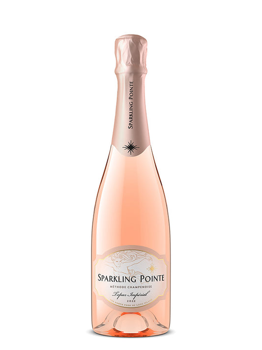 Sparkling Pointe Topaz Imperial Brut Rose 2022 bottle