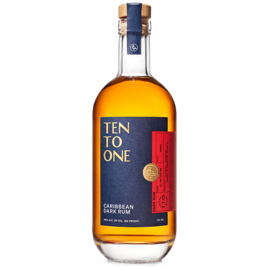 Ten To One Caribbean Dark Rum 750ml