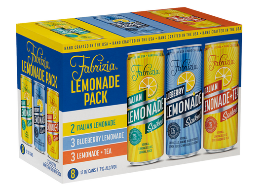 Fabrizia Spiked Lemonade Variety Pack 8pk