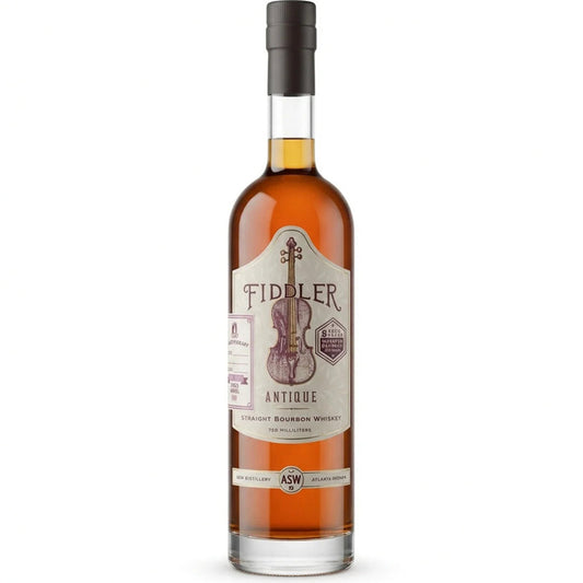 Fiddler 8 Years Old Antique Wheated Bourbon Whiskey Library Barrel Pick - Cask Strength 750ml