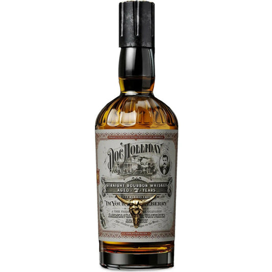 Doc Holiday Cask Strength Bourbon 7 Years Old 700ml.