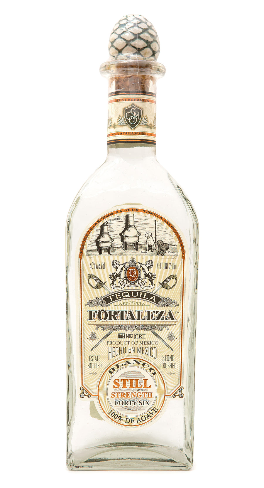 Tequila Fortaleza Blanco (Still Strength) 750ml