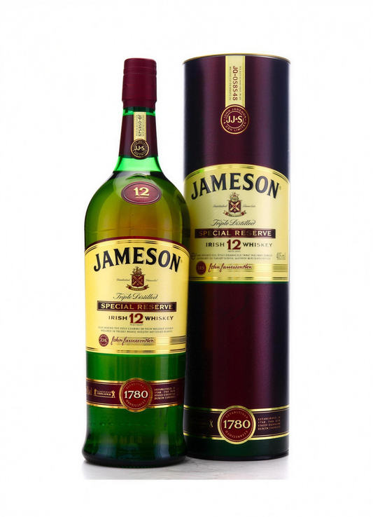 Jameson 12 Year Old Special Reserve Irish Whiskey 750ml bottle