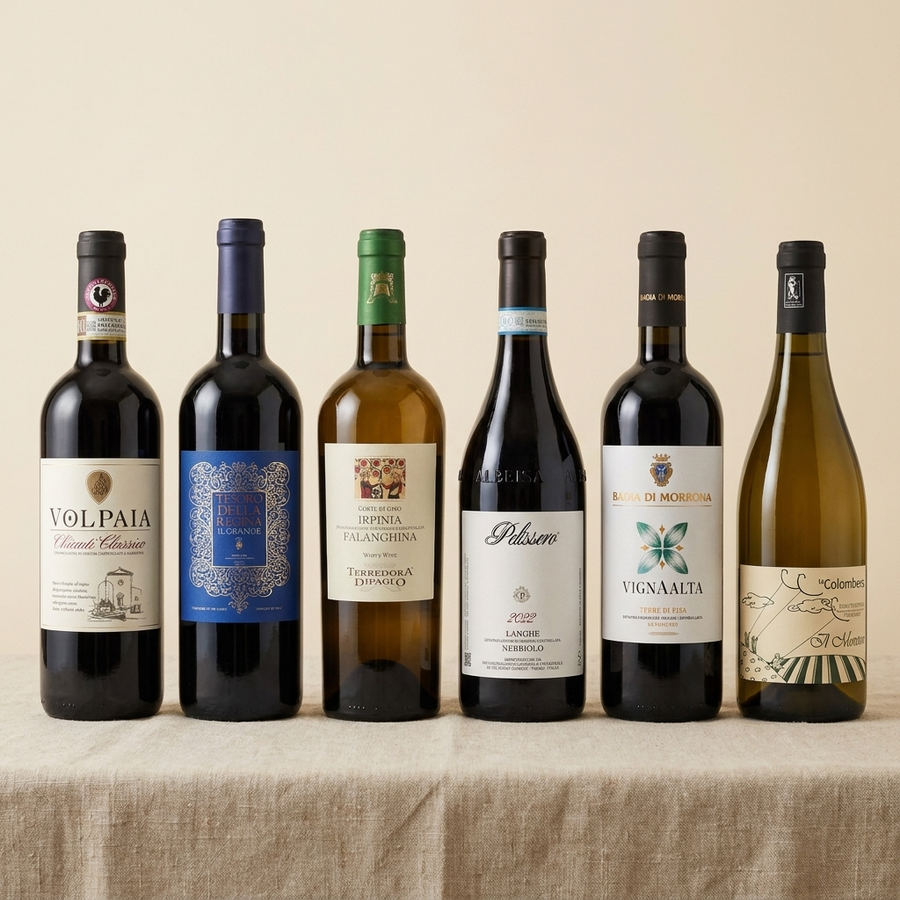 This month's Italian case — six small-producer Italian wines