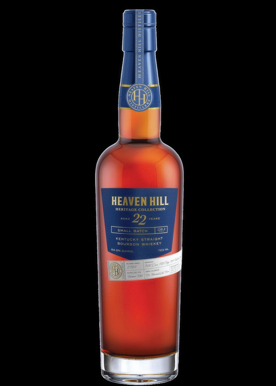 Heaven Hill Heritage Collection 22 Year Old Barrel Proof Kentucky Straight Bourbon Whiskey 750ml bottle