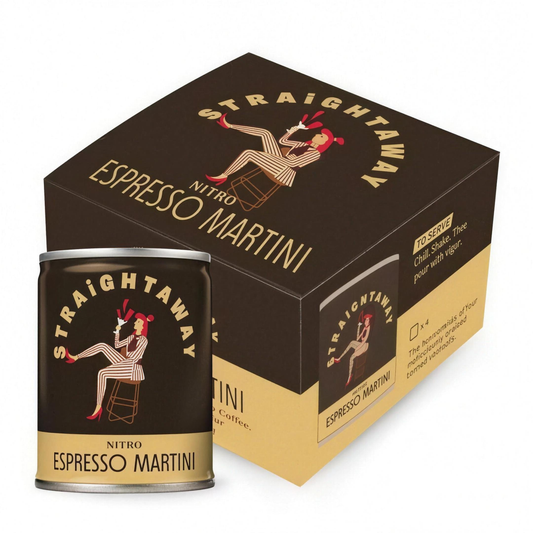 Straightaway Cocktails Espresso Martini 4pack 100ml