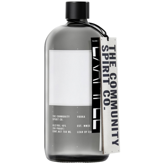 The Community Spirit Co. Vodka 750ml bottle