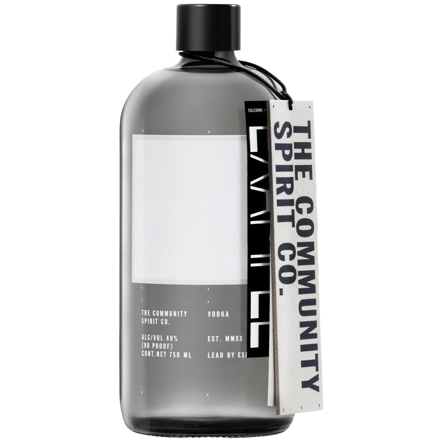 The Community Spirit Co. Vodka 750ml bottle