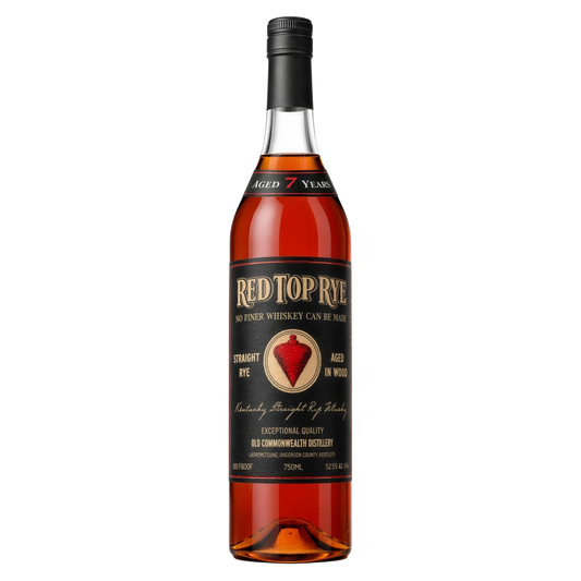 Old Commonwealth Red Top Rye 7 Year Kentucky Straight Rye Whiskey 750ml bottle