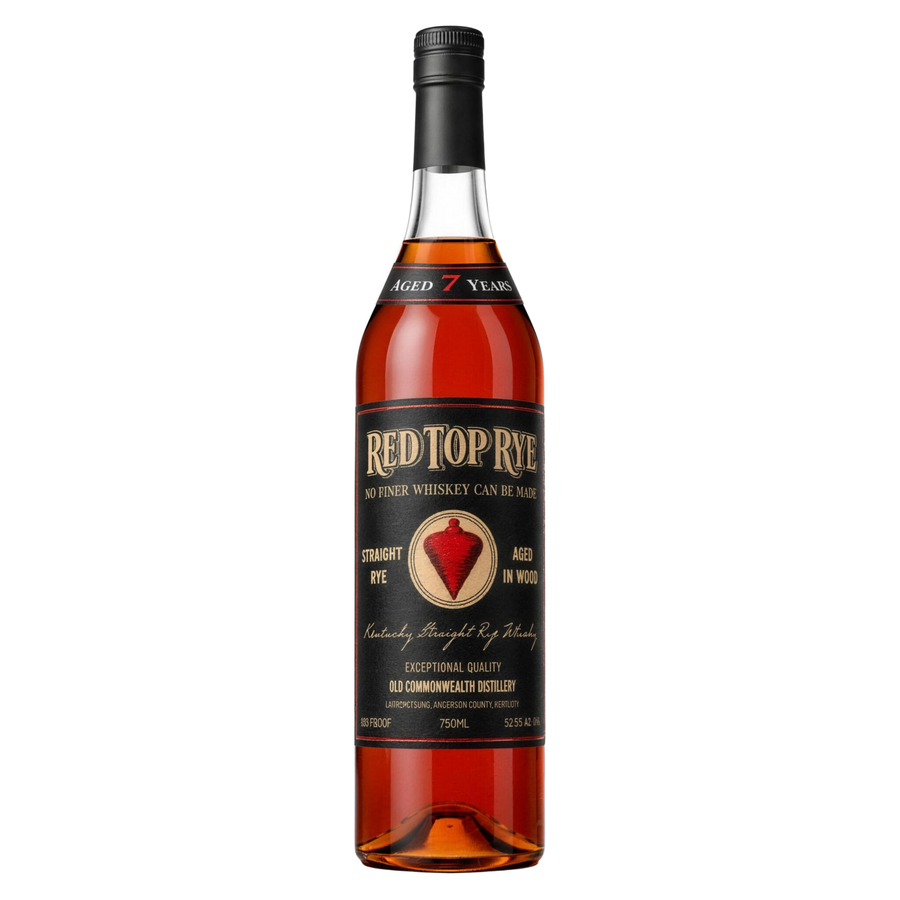 Old Commonwealth Red Top Rye 7 Year Kentucky Straight Rye Whiskey 750ml bottle