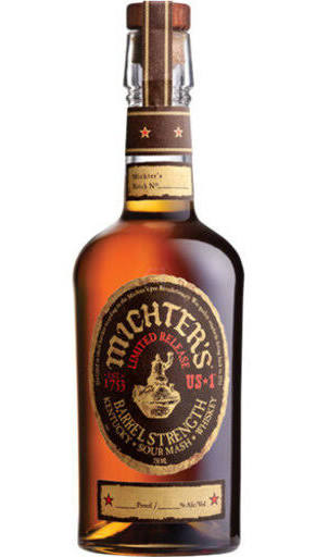 Michter's Limited Release US*1 Barrel Strength Sour Mash Whiskey 750ml