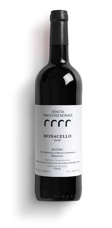 Tenuta Parco dei Monaci 'Monacello' Primitivo 2017 750ml