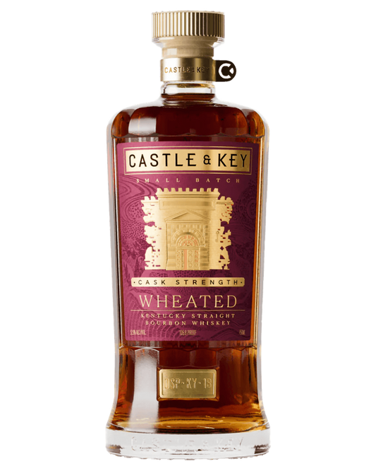 Castle & Key Small Batch 7 Year Cask Strength Wheated Bourbon Whiskey 750ml