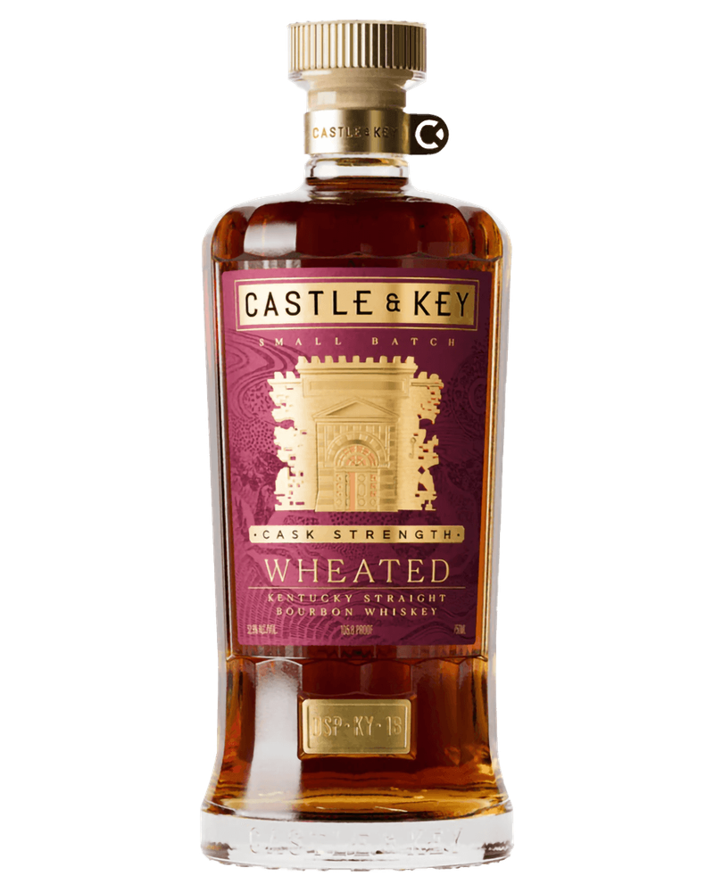 Castle & Key Small Batch 7 Year Cask Strength Wheated Bourbon Whiskey 750ml