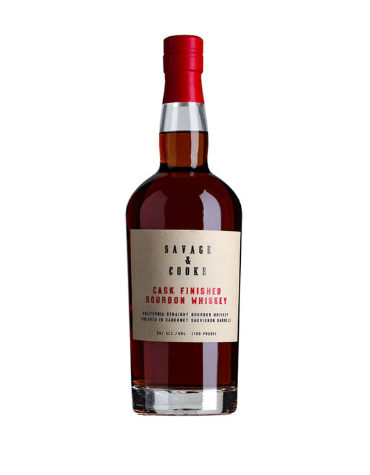 Savage & Cooke Cabernet Sauvignon Cask Bourbon Whiskey 750ml