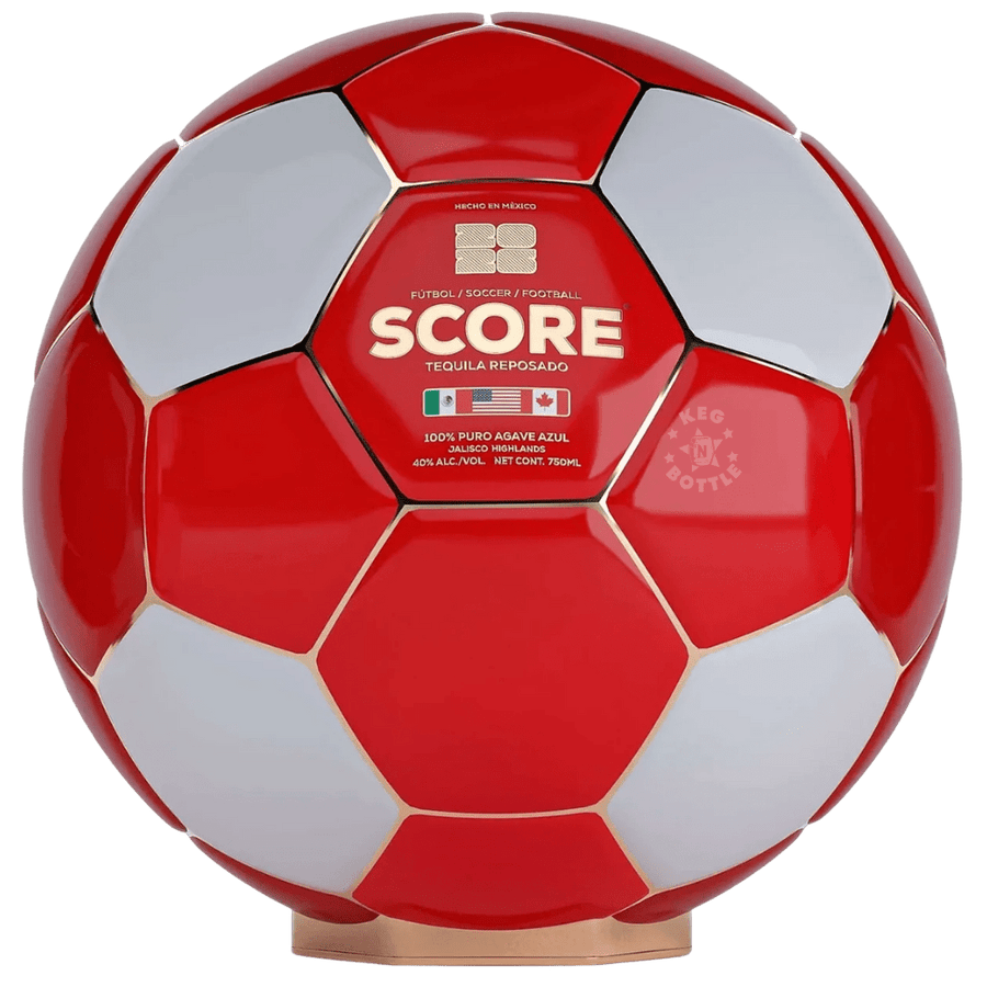 Score Tequila Reposado Canada Soccer Ball Decanter 750ml