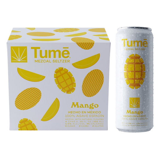 Tume Mango Mezcal Seltzer Mango Seltzer 6pk