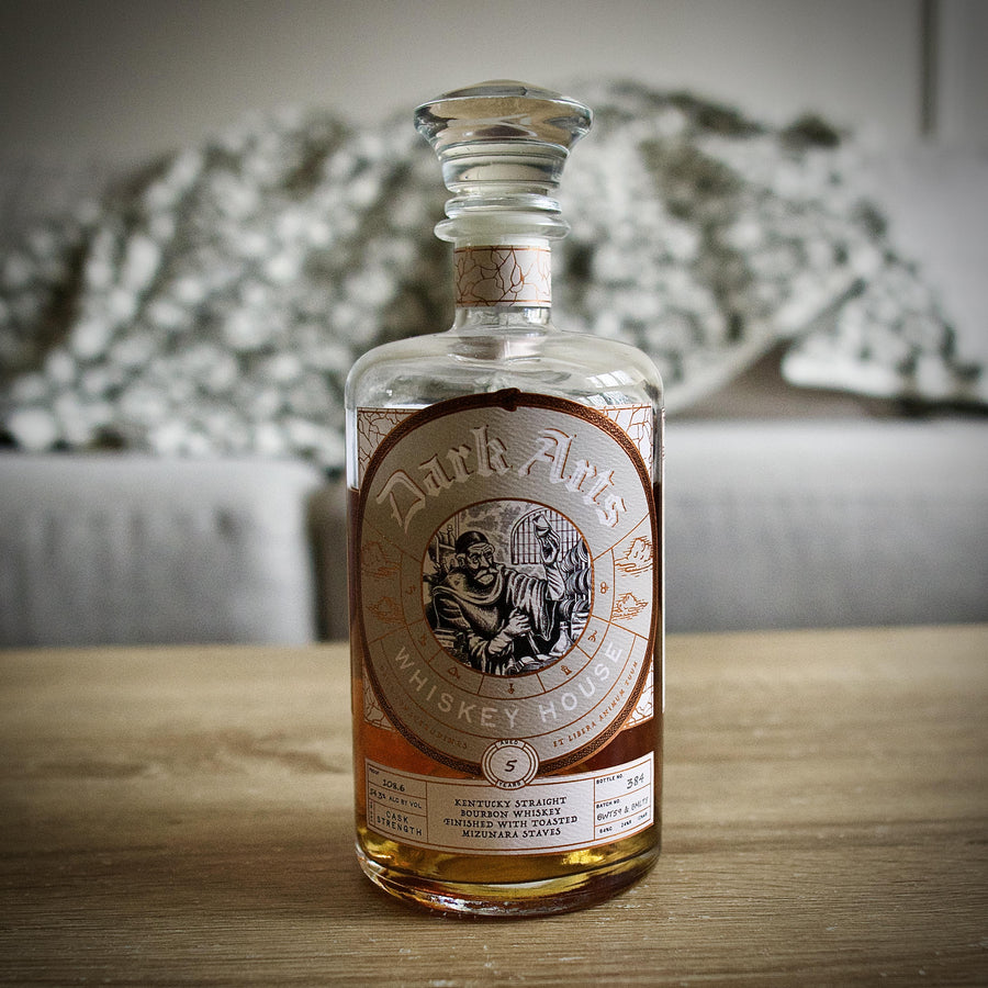 Dark Arts 5 year Bourbon Aged in Toasted Mizunara Staves 750ml
