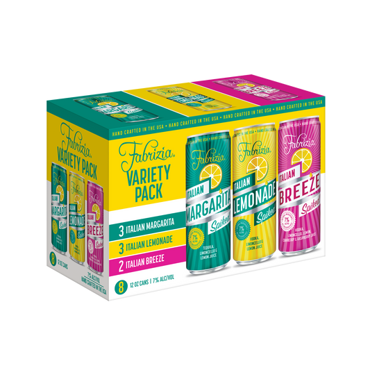 Fabrizia Italian Lemonade, Italian Margarita and Italian Breeze 8pk